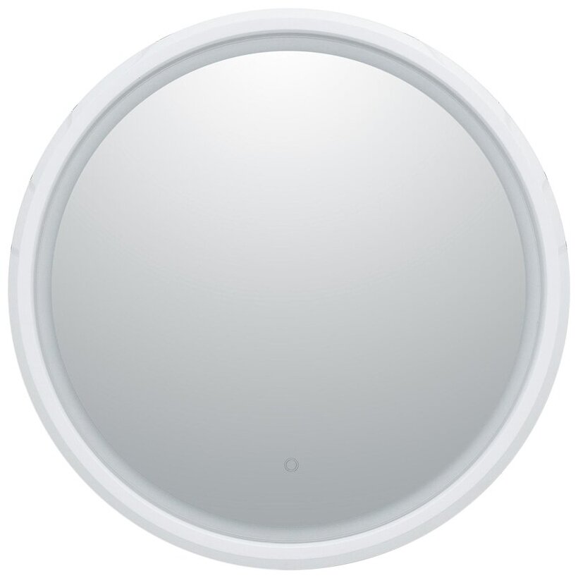 Зеркало Aquanet Дакар 80 241820 с подсветкой Белый глянец