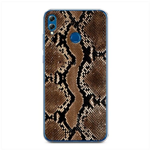 фото Силиконовый чехол "кожа питона" на honor 8x / хонор 8х case place
