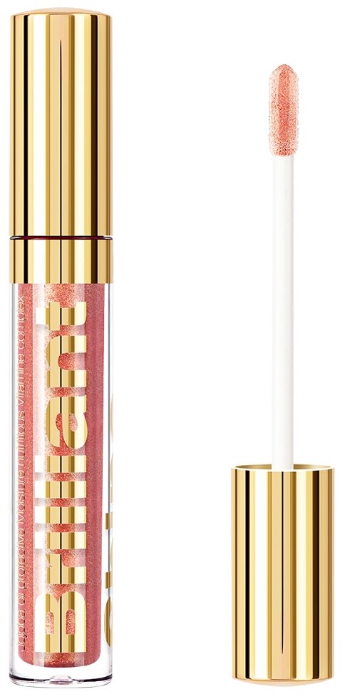 Блеск для губ питательный "Brilliant Shine" 09 Бомбейский коричневый Charme