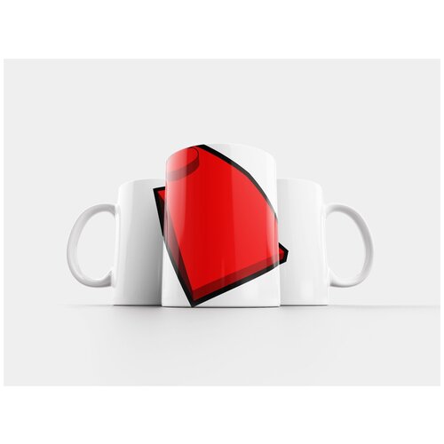 фото Кружка "строительный блок, пластик, игрушка" 320 мл lotsprints