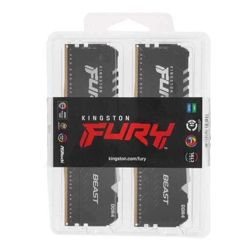 память 16gb patriot ddr4 dimm 288 2666 mhz 21300 mb s cl19 1 2 в Оперативная память Kingston 32 ГБ (16 ГБ x 2 шт.) DDR4 2666 МГц DIMM CL16 KF426C16BBAK2/32