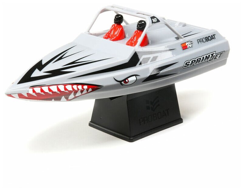 Катер ProBoat Sprintjet 9-inch Self-Right Jet Boat RTR Silver