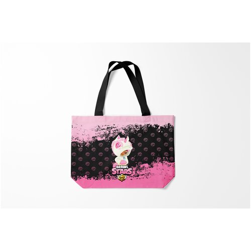 фото Сумка-шоппер / 46х35 см / геймерам / brawl stars unicorn. burnettie