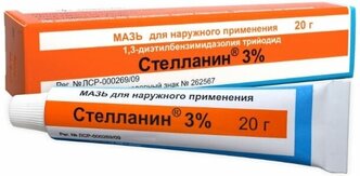 Стелланин мазь д/нар. прим., 3%, 20 г