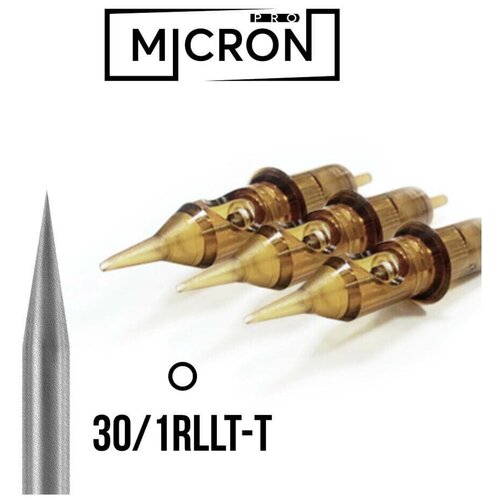Картридж MICRON PRO 1RLLT-T 0.30мм (Текстурированные) (1 штука, 0.30 мм)