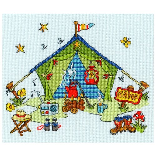 Набор для вышивания Tent (Палатка) 20 x 15 см Bothy Threads XSD7