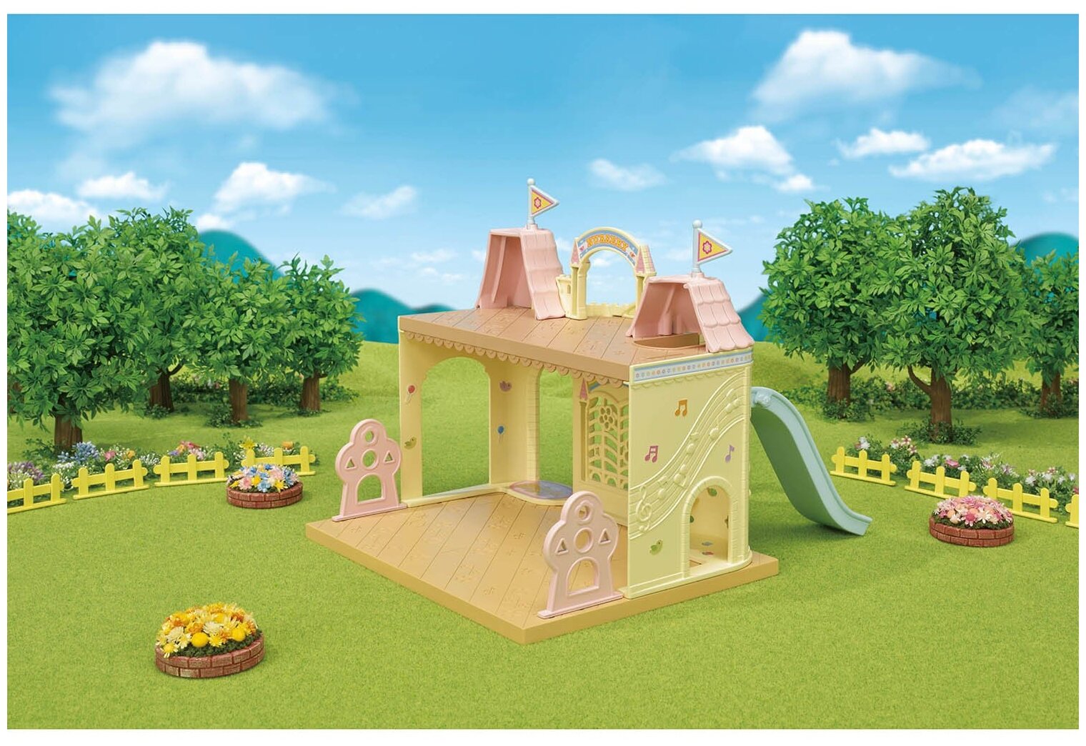 Игровой набор Sylvanian Families Игровая площадка Дворец - фото №10