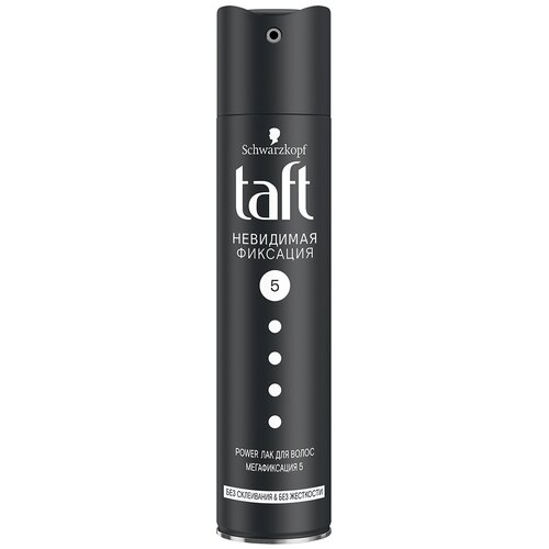 Taft Лак для волос Power Невидимая фиксация, экстрасильная фиксация, 250 г, 225 мл