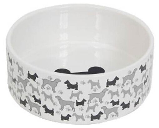 Миска для животных MAJOR Funny dogs керамика, 1470мл