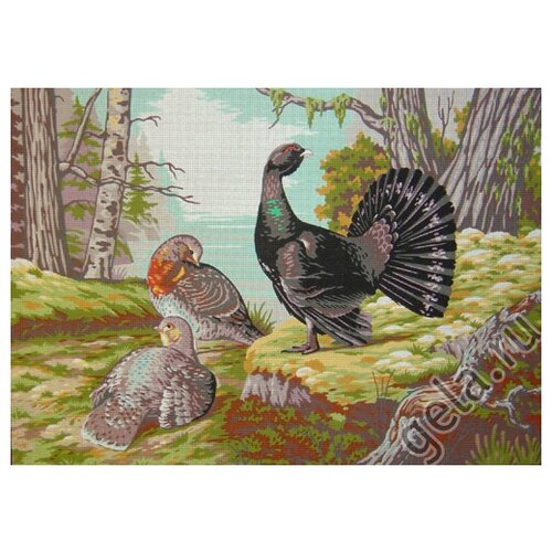 фото Набор для вышивания soulos 10.544 лесные птицы