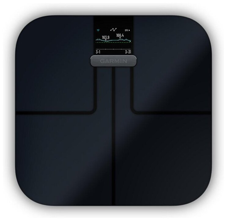 Весы электронные Garmin Index S2 black, черный - фотография № 2