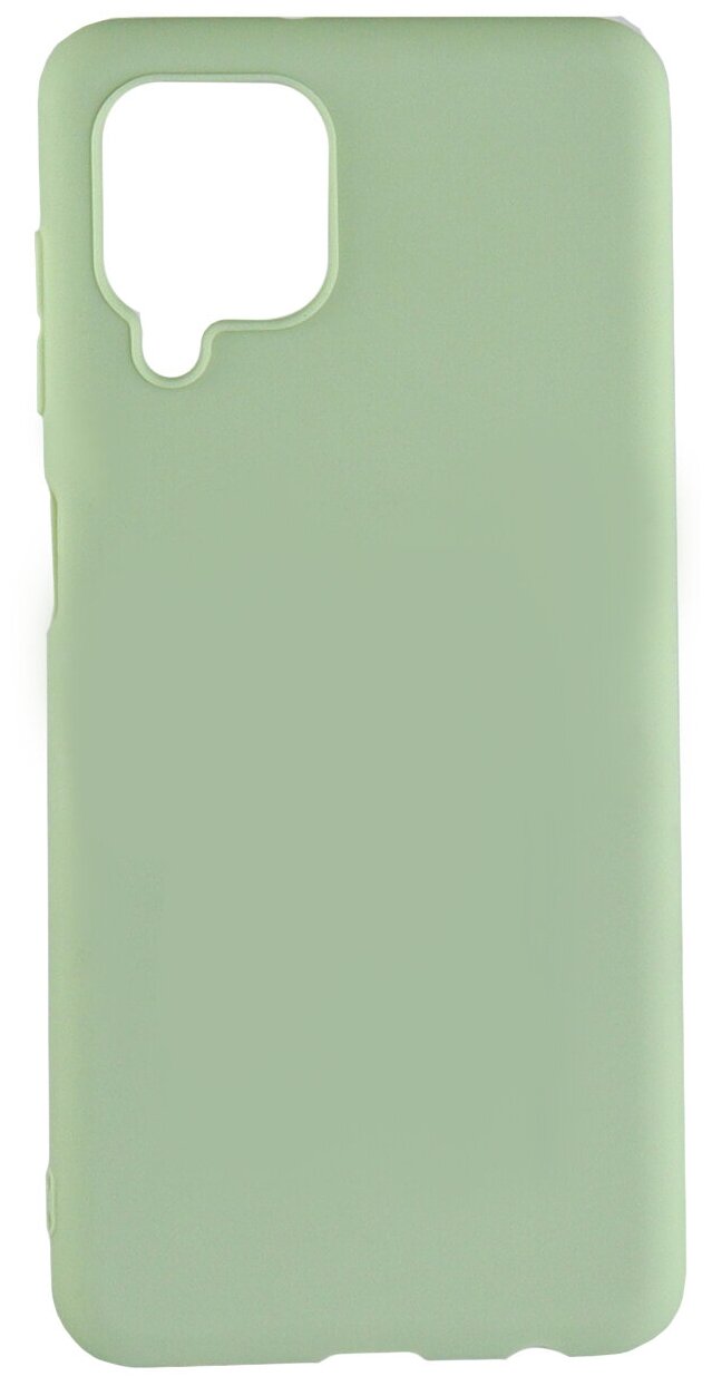 Чехол защитный TPU LuxCase для Samsung Galaxy M32, Зелёный, 1,1 мм - фото №1