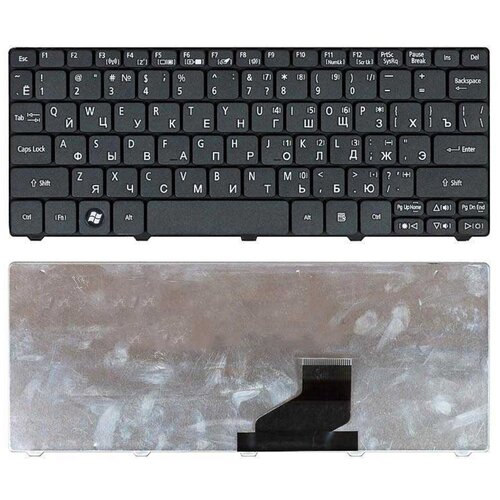 Клавиатура для ноутбука Acer Aspire One 521 532H AO532H D255 D260 D270 NAV50 PAV80 черная 803₽