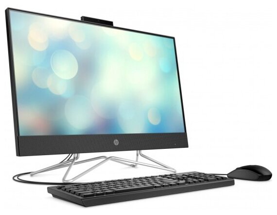 Моноблок HP 24-df1068ur AiO 238Core i3 1125G48Gb512SSDnoDVDJack BlackW11 USB KBDUSB MOUSE