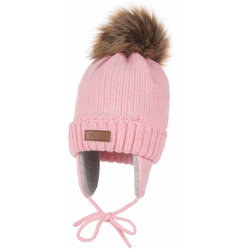 фото Шапка kerry adria размер 46, розовый