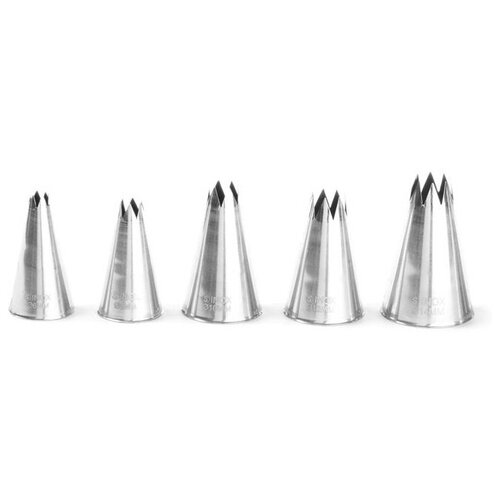 Насадка для кондитерских мешков HENDI - форма звезды диаметр 6 мм 551370 440₽