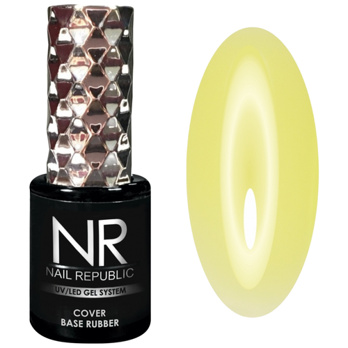 Nail Republic Базовое покрытие Cover Rubber Candy Base, №67, 10 мл nail republic базовое покрытие cover rubber candy base 71 10 мл