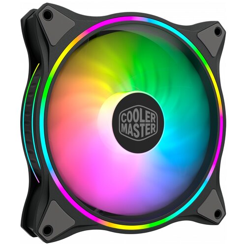 Вентилятор для корпуса Cooler Master MasterFan MF140 Halo, черный/ARGB cooler master masterfan mf120 prismatic