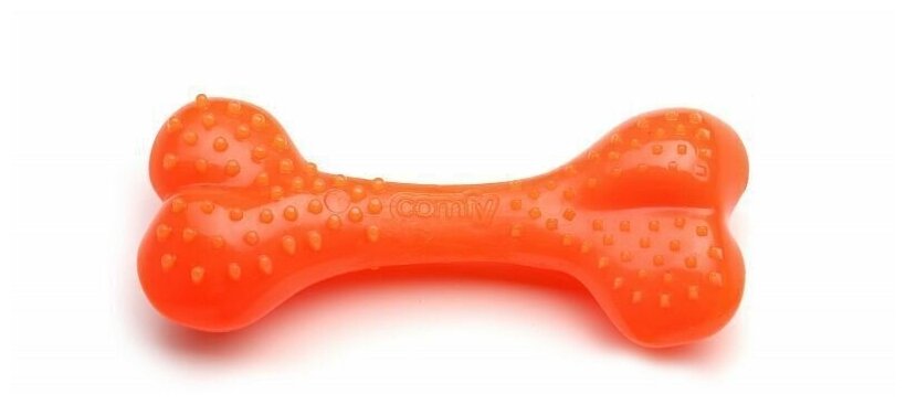 Игрушка для собак COMFY MINT DENTAL косточка12.5 см оранжевая
