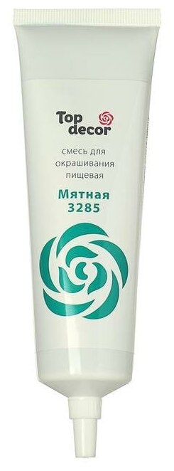 Пищевой краситель, гелевый, "Мятная" 100 г 6997501