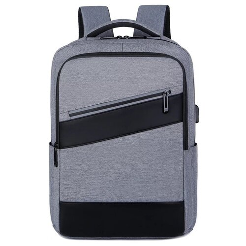 фото Стильный мужской рюкзак для ноутбука , для путешествий . черный рюкзак для ноутбука, водоотталкивающий,прочный sammybag