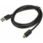 Кабель Buro BHP USB-TPC-1 USB 3.0 A(m) USB Type-C (m) 1м черный - изображение