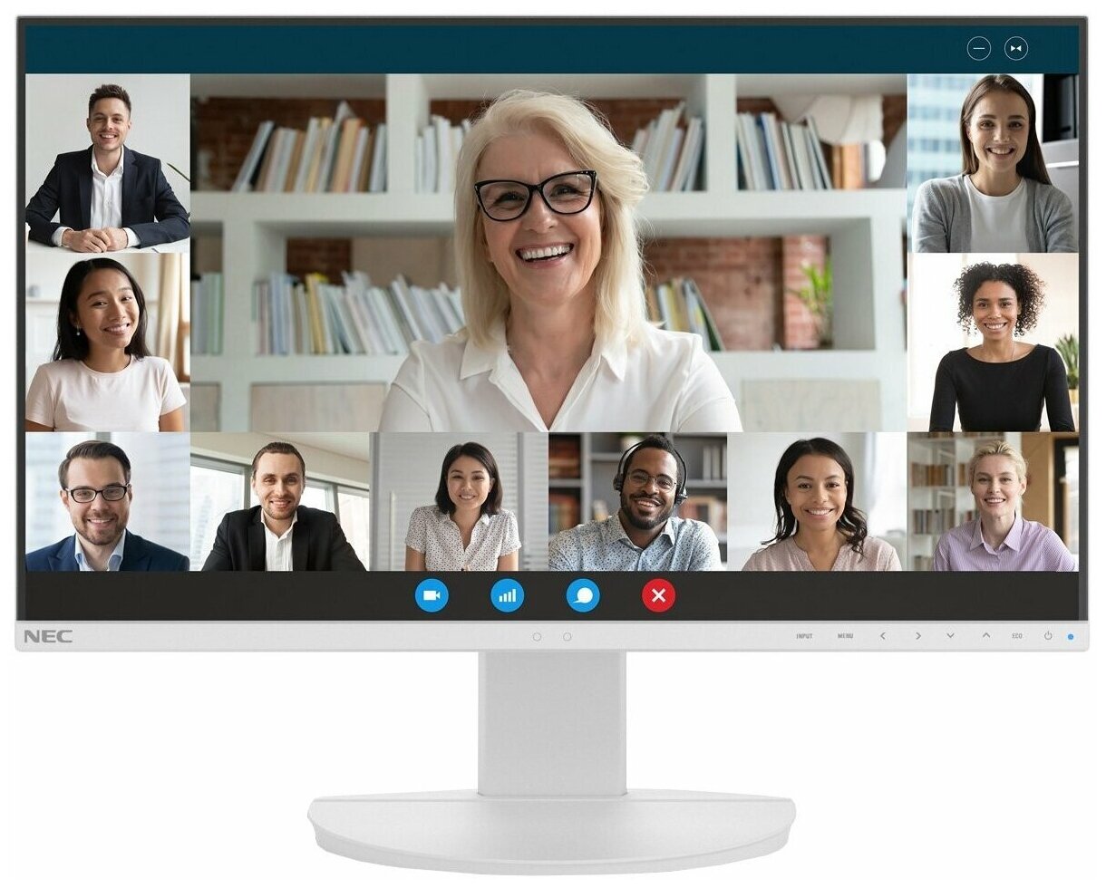 Монитор NEC EA242F-BK 24 white