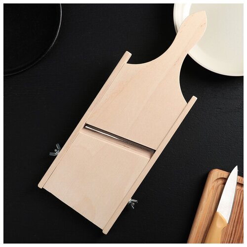 Шинковка «Берёзка», средняя, 1 лезвие, 37×14×2 см