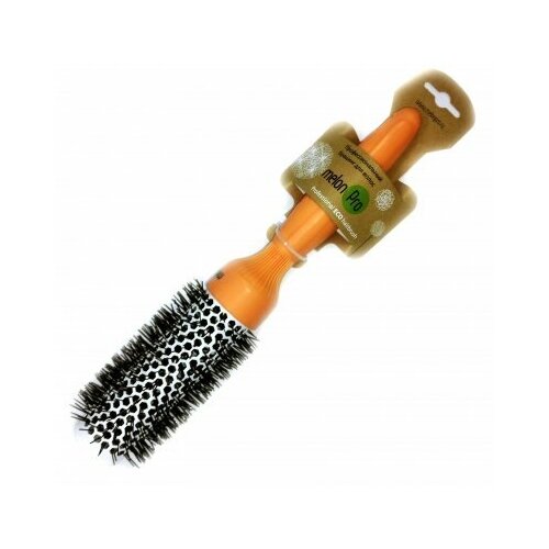 Melon pro Термобрашинг оранжевый с комби. ручкой Ион + Керамика nano 32мм ib 8288