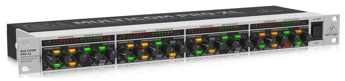 Behringer MDX4600 V2 4-канальный экспандер/ компрессор/ пик-лимитер с энхансером