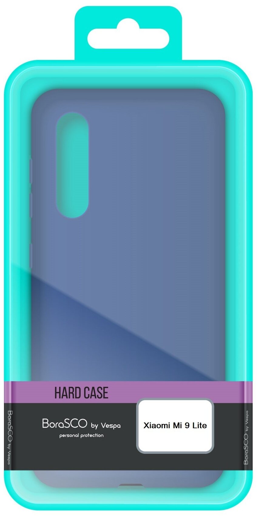 Чехол на Samsung Galaxy A10 ( Самсунг Галакси А10 ) силиконовый бампер накладка с защитной подкладкой микрофибра синий Brozo