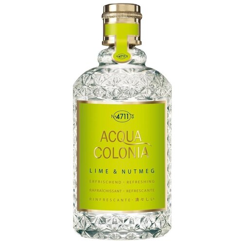 4711 одеколон Acqua Colonia Lime & Nutmeg, 170 мл, 380 г pacific lime одеколон 8мл