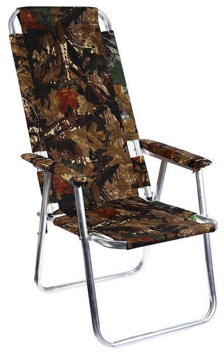 Кресло-шезлонг №3 «Медведь», до 120 кг, цвета микс - фотография № 1