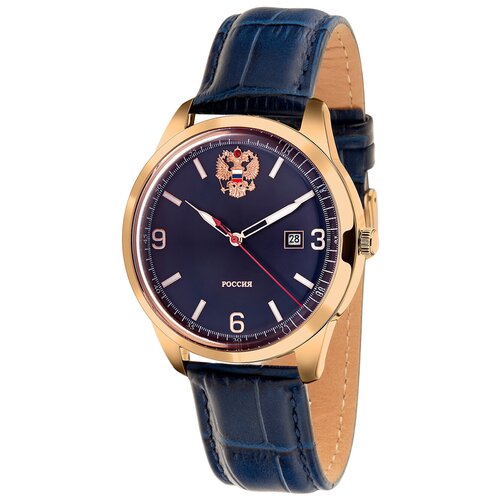 Наручные часы Sekonda 8215/4909018AR, синий, золотой часы наручные премиум стиль 8215 4446044п
