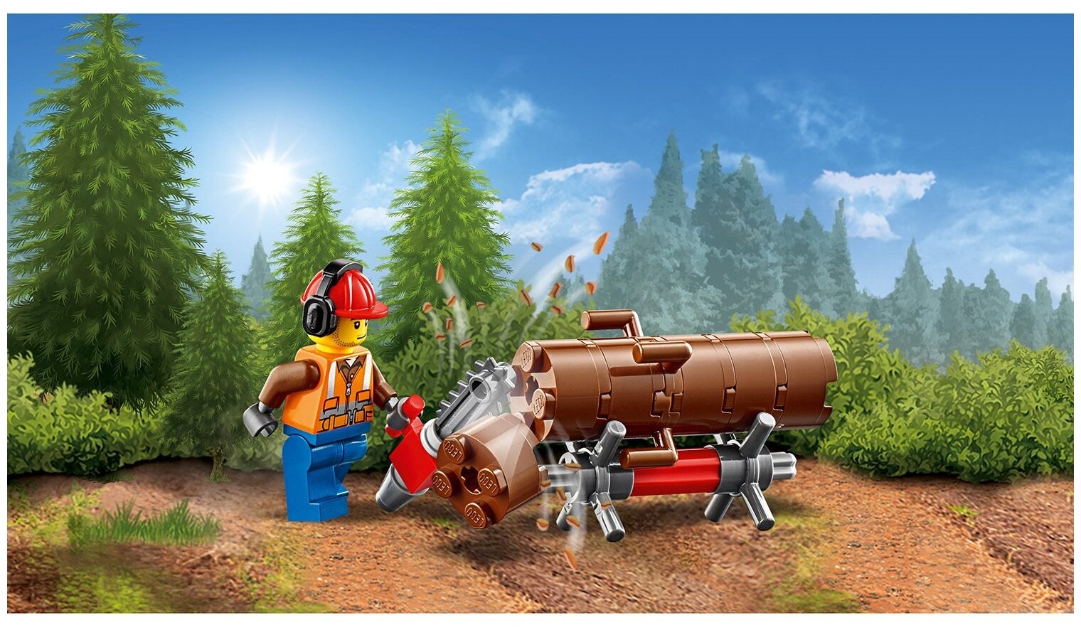 Конструктор LEGO City Great Vehicles Лесной трактор - фото №15
