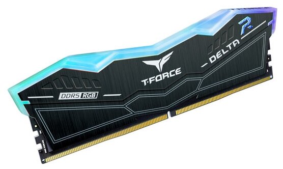 Оперативная память DIMM TEAM GROUP TEAMGROUP T-Force Delta RGB 32GB 16GB x2 DDR5-6000 Black FF3D532G6000HC38ADC01