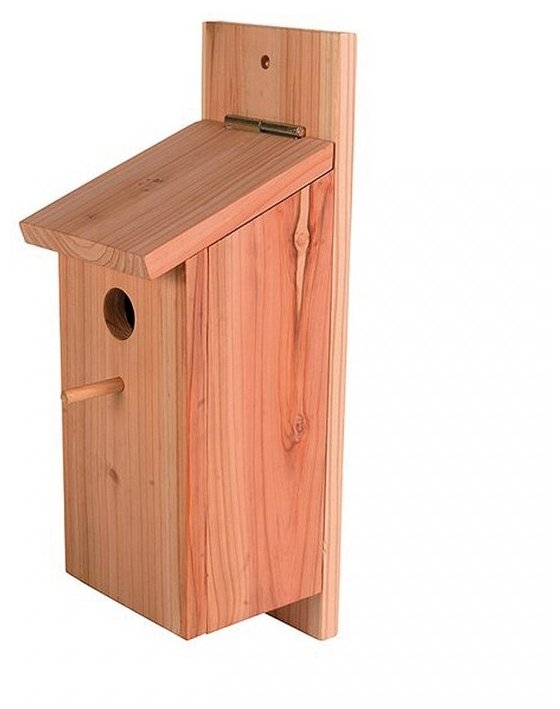 Домик для гнездования деревянный, DUVO+ 12.5х14.5х36см (Бельгия) - фотография № 1