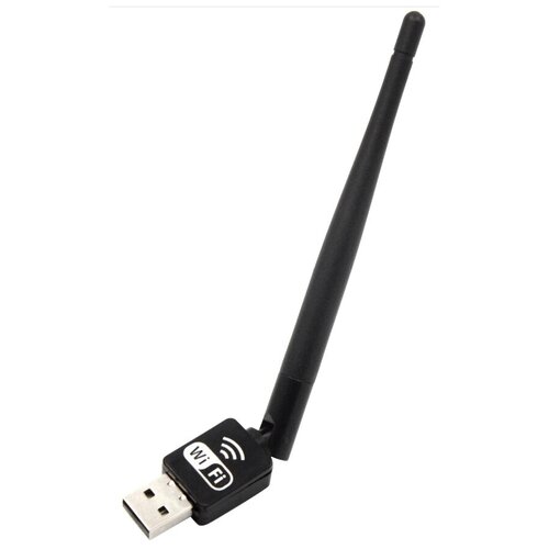usb адаптер беспроводной selenga скорость до 150 мбит с с антенной черный Адаптер PALMEXX USB WiFi n/g/b с антенной
