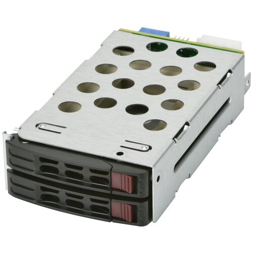 Модуль SuperMicro MCP-220-82616-0N 12G Rear 2.5x2 HS HDD cage for 216B/826B/417B/846X/847B адаптер supermicro 2 5x2 nvme drive kit for 216b 826b 417b 846x 847b rohs