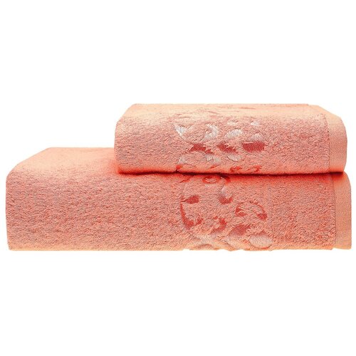 фото Полотенце verona цвет: коралловый (30х50 см) tana
