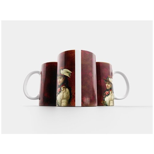 фото Кружка "винтаж, эдвардианский, альбом для вырезок" 320 мл lotsprints