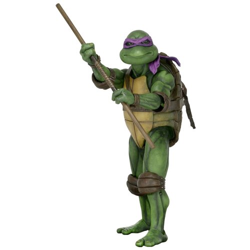 фигурка neca teenage mutant ninja turtles – donatello scale action figure 18 см Фигурка NECA Teenage Mutant Ninja Turtles - Donatello 54039/54076, 17.8 см