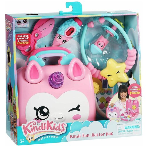 Игровой набор Kindi Kids Hospital Corner Unicorn Doctors Bag