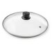 Кухонная стеклянная крышка Tefal Cocoon 04197726 от брызг, диаметр 26 см, для сковороды и кастрюль