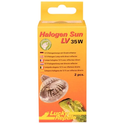 Лампа галогенная LUCKY REPTILE Halogen Sun LV 35Вт, 2шт (Германия)