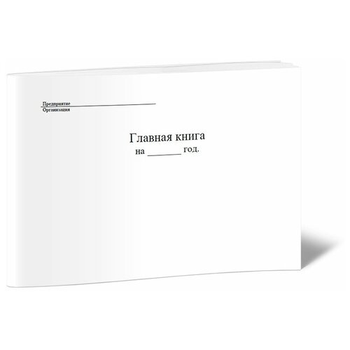 фото Главная книга (форма ж-18) горизонтальная - центрмаг