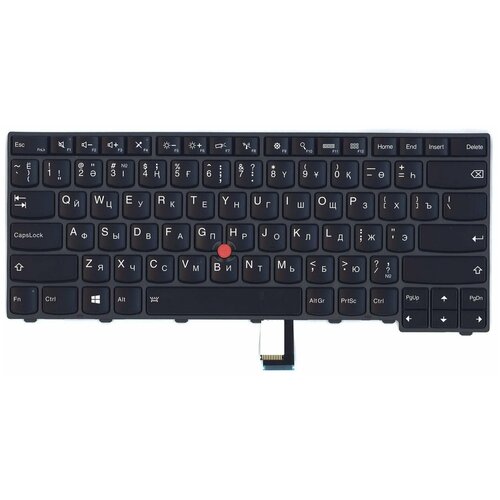 Клавиатура для ноутбука Lenovo ThinkPad T440 T440S T450 T450s T431s E431 T460 L440 L450 L460 Чёрная с подсветкой 425000₽