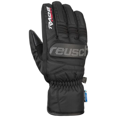 фото Перчатки горнолыжные reusch 2021-22 ski race vc r-tex xt black/white (inch (дюйм):8)