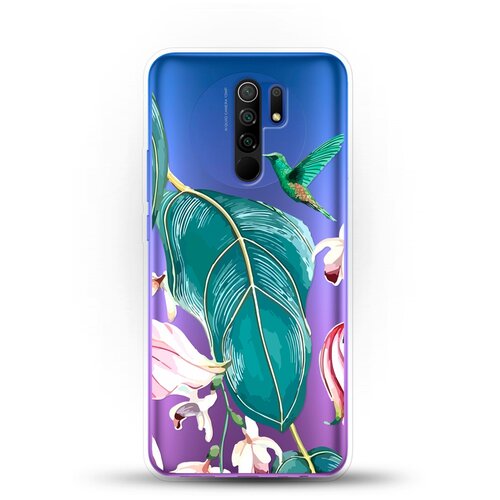 фото Силиконовый чехол колибри на xiaomi redmi 9 andy & paul