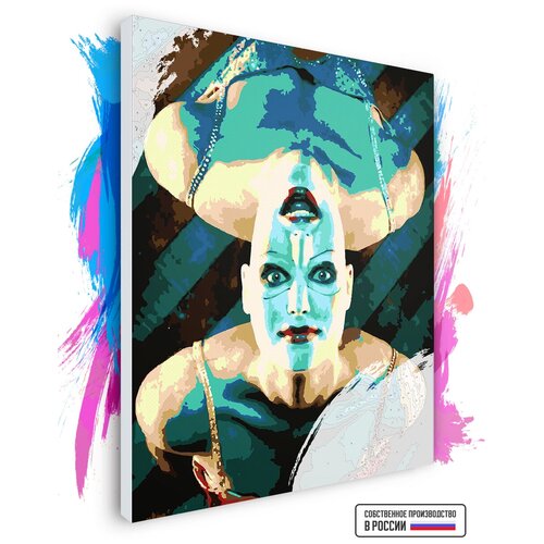 Картина по номерам на холсте Американская история ужасов - Freak show 2, 80 х 100 см